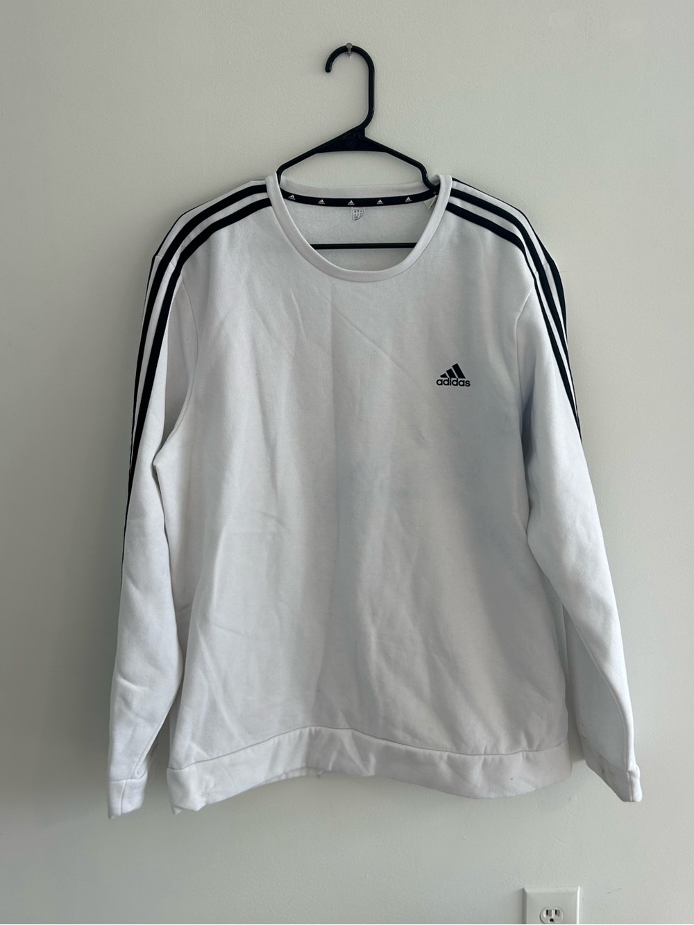 Adidas White Sweater